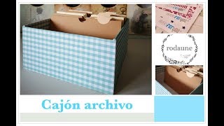 Caja archivo biblioteca 📥🧧 [upl. by Cully]