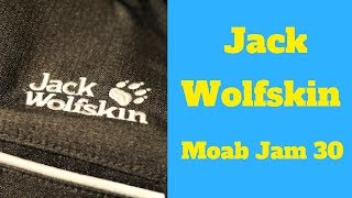 Hiking backpack Jack Wolfskin Moab Jam 30 short review [upl. by Orest]