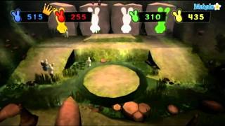 Raving Rabbids Travel in Time Walkthrough  Runarium Cave Paintings [upl. by Oiralednac]