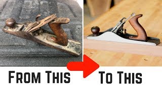 Hand Plane Restoration  How To [upl. by Jacklyn]