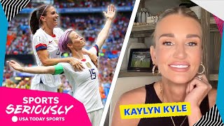 Kaylyn Kyle on how inspirational the USWNT has been in the fight for equal pay  Sports Seriously [upl. by Cammy]