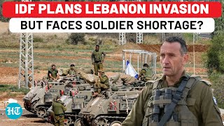 Israel Faces Soldier Shortage Even As Army Chief Promises Lebanon Invasion IDFs Emergency Move [upl. by Dnama]