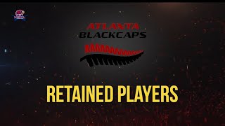 Atlanta Blackcaps Retained Players for Season 3 [upl. by Millhon997]