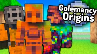 Golemancy Origins  Minecraft Mod Showcase [upl. by Wootten]