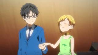 Shigatsu wa Kimi no Uso ep18 Arima n Nagi performance [upl. by Adnolaj]