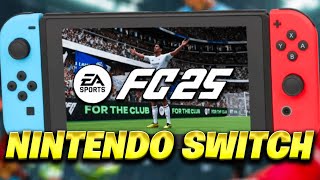 FC25 EN NINTENDO SWITCH  DIFERENCIAS CON PS5 [upl. by Kuhn591]