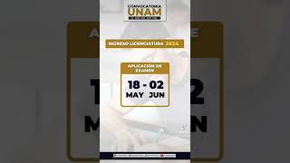 📣 Fechas Oficiales Calendario de Ingreso a Licenciatura UNAM Enero 2024 📣 [upl. by O'Neill]