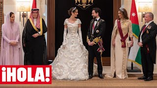 Todos los detalles de la recepción de Hussein de Jordania y Rajwa tras su gran boda [upl. by Lodhia883]