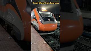 First time in Vande Bharat Express vandebharatexpress youtubeshorts [upl. by Nodnil]