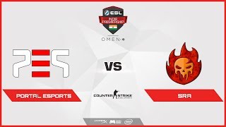 CS GO Portal Esports vs SRACobbleStoneESL India Premiership 2018 Summer Season  April  Day 8 [upl. by Eniamej]