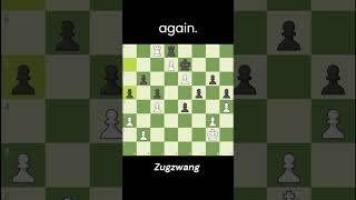 ZUGZWANG Chess Strategy you must know shorts [upl. by Perceval]