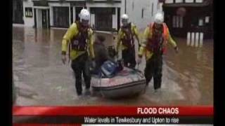 July 2007Gloucestershire floods BBC Pt 2 [upl. by Ayifas]