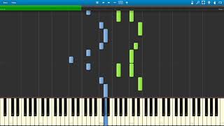 Piano Tiles 2  Two Tigers Synthesia MIDI [upl. by Aleek]