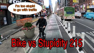 Bike vs Stupidity 215 [upl. by Alidis]