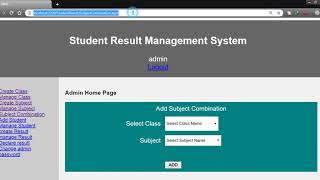 Student Result Management System in ASPNET C  Part7 [upl. by Dione]