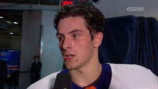 Where Does Mat Barzal Think He Can Improve For Year 2 [upl. by Endora732]