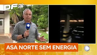 Moradores denunciam falta de energia na Asa Norte DF durante a manhã nesta terça 29  DF no Ar [upl. by Asirahc]