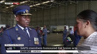 Western Cape SAPS members honoured for bravery [upl. by Gnas]