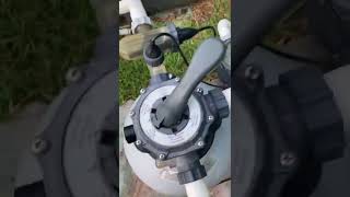 How to backwash your sand filter [upl. by Redneval]