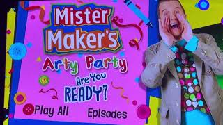 Opening To Mister Maker’s Arty Party Are You Ready 2018 DVD [upl. by Marwin558]