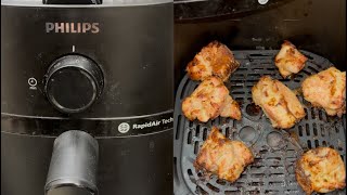 Philips Airfryer NA12000 Malai Chicken marination and Airfried Recipe [upl. by Regine]