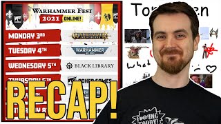 Warhammer Fest Recap w Tom amp Ben  Total War Warhammer II  120521 [upl. by Munsey]