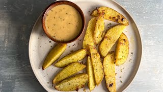 How to Make Potato Wedges  Oven Baked Potato Wedges  Easy Appetizer Recipe [upl. by Kinelski400]