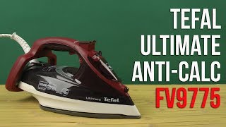 Распаковка TEFAL Ultimate AntiCalc FV9775 [upl. by Ecirtaeb]