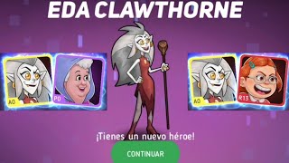 ESTE PERSONAJE REVIVE  quotEda Clawthornequot Nuevo Personaje  Disney Heroes Battle Mode [upl. by Sivatco]