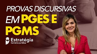 Concursos PGEs e PGMs Provas Discursivas [upl. by Maier81]