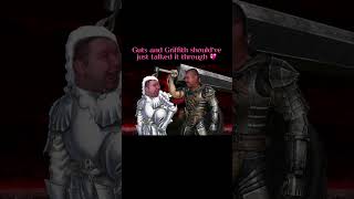 Guts VS Griffith final fight Berserk berserk anime manga guts griffith animefights animeedit [upl. by Girardo304]