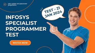 Infosys Exam Pattern Leaked  95 LPA Salary Specialist Programmer amp DSE  21 jan 2024 Infosys exam [upl. by Nallij]