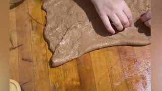 How to shape Italian bread dough as a loaf for an open bake [upl. by Nhoj92]