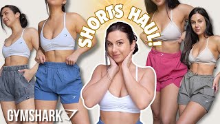 SUMMER SHORTS EVERY GYMSHARK GAL NEEDS NEW GYMSHARK TRY ON HAUL REVIEW [upl. by Leirbaj]