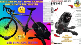 Elite Direto XRT Home Trainer Kurulum Ve İlk Deneyim  Part1 [upl. by Anyad]