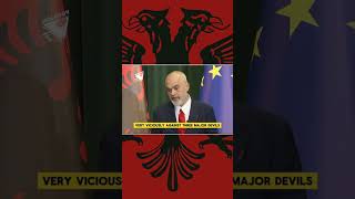 Albanian PM talks about the 3 Major Devils alongside Blinken [upl. by Hepsiba]