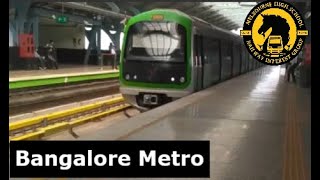 Exploring the Bangalore Metro  Green Line [upl. by Alak699]