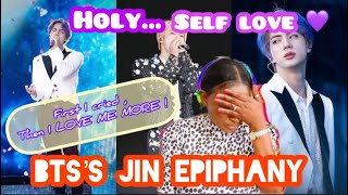 RANDOM AFRICAN FIRST TIME WATCHING BTS JIN “EPIPHANY” LIVE PERFORMANCE  I love me [upl. by Hannavas324]