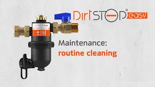 DirtSTOP® Easy  Maintenance routine cleaning [upl. by Alleunam]