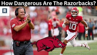 How Dangerous Are The Arkansas Razorbacks  Arkansas Football [upl. by Keryt416]