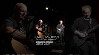 Robert Kasprzycki  Słynny niebieski prochowiec  Leonard Cohen kasprzycki poezja cohen shorts [upl. by Bellanca]