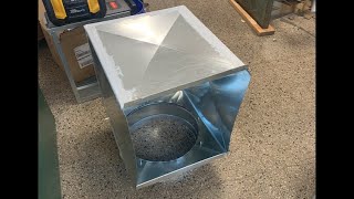 Building a HVAC Plenum Box [upl. by Remsen]