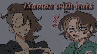 Llamas with hats  Oc Animatic [upl. by Dnalyar166]