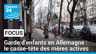 Garde d’enfants en Allemagne  le cassetête des mères actives • FRANCE 24 [upl. by Aelhsa]