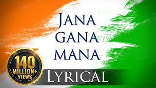 Jana Gana Mana HD  National Anthem With Lyrics  Best Patriotic Song [upl. by Olinad]