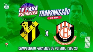 Castanhal Ec X Carajás Fc  PARAZÃO 2023 [upl. by Ellah]