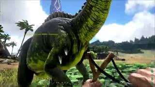 EL AMIGO DE LOS DINOSAURIOS  ARK mod serie Survival 2  juego dinosaurios en Español HD [upl. by Tnilk]