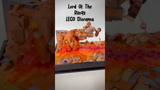 Frodo destroying the ring lego legoshorts afol legolotr thelordoftherings [upl. by Yatnoj411]