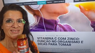 ZINCO E VITAMINA C para cicatrização em cirurgias plásticas quotMENOPAUSA EM FOCO  Abdominoplastiaquot [upl. by Hole206]