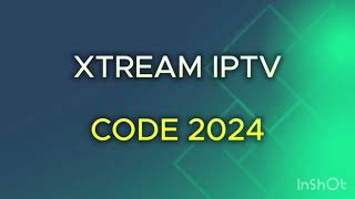 Xtream iptv code 2025 [upl. by Arvin698]